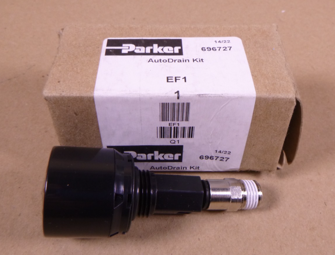 Parker EF1 AutoDrain Kit , 1/4" NPT &amp; 1/2" NPT | Industrial MRO Replacement Parts, Manufacturing Machine Parts &amp; Components, Heavy Equipment Parts Supplier