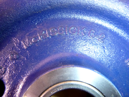 8-2 Crosby McKissick 8″ OD Roller Bearing Pulley Sheave 1/2″ Rope 1.497 Shaft | Industrial MRO Replacement Parts, Manufacturing Machine Parts &amp; Components, Heavy Equipment Parts Supplier