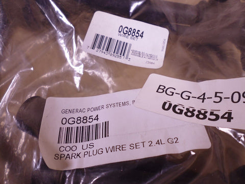 Generac 0G8854 For 2.4L Spark Plug Ignition Wire Set