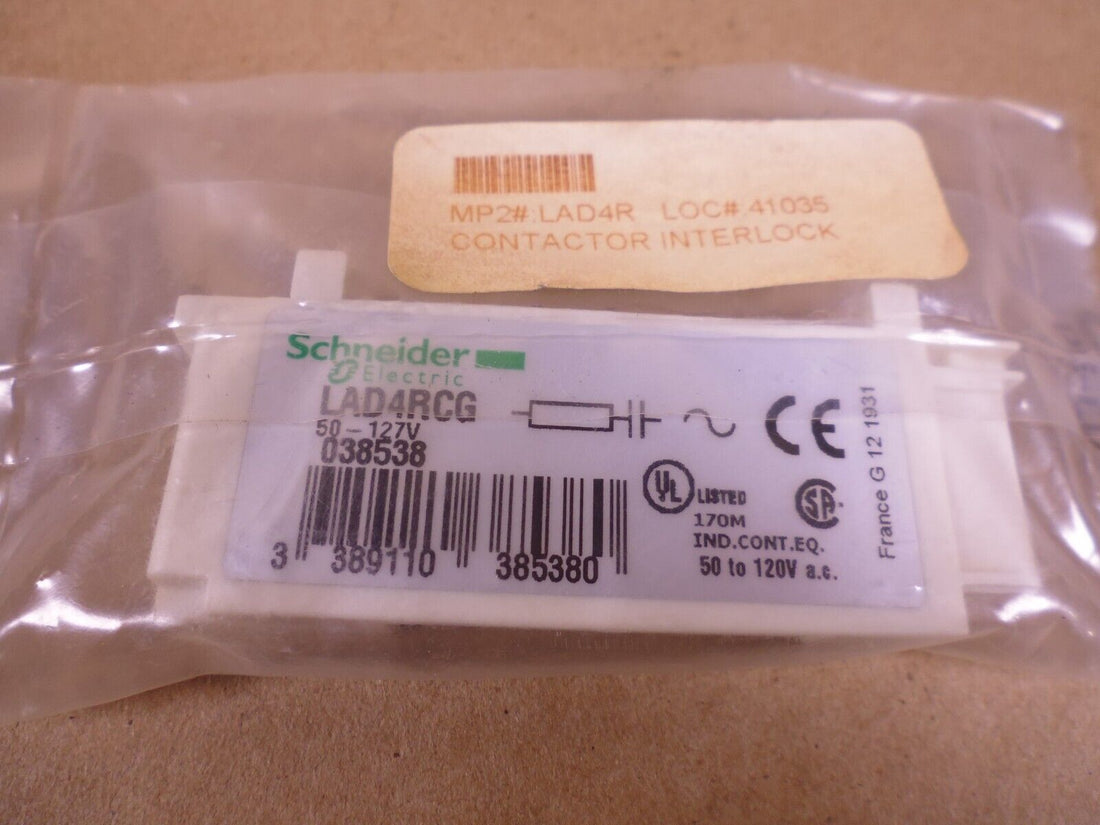 Schneider Electric LAD4RCG Suppressor Module RC Circuit, 50 VAC - 127 VAC | Electrical MRO Replacement Parts &amp; Components and Commercial Electrical Supplies Company