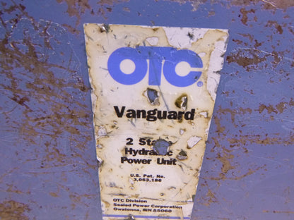 OTC 4063 Vanguard High-Pressure Two-Stage Hydraulic Power Unit , 10,000 PSI