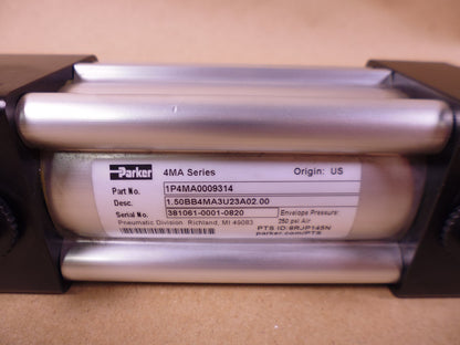 Parker 1P4MA0009314 4MA Series Pneumatic Actuator Cylinder 250PSI | Industrial MRO Replacement Parts, Manufacturing Machine Parts &amp; Components, Heavy Equipment Parts Supplier
