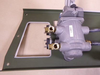 USGI FMTV E-7 Pneumatic Brake Valve W/ Floor Panel , 12505356, 2590-01-573-2431
