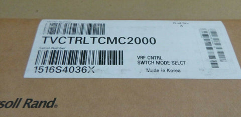 TRANE INGERSOLL TVCTRLTCMC2000 VRF CONTROL SWITCH MODE SELECT CENTRALIZED