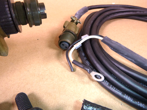 USGI M998 FMTV JW Speaker Handheld or Mounted LED Spot Work Light Extension Cord , 4415482 | Genuine FMTV Replacement Parts, LMTV Parts For Sale and Military Surplus Medium Tactical Vehicle Parts & Components