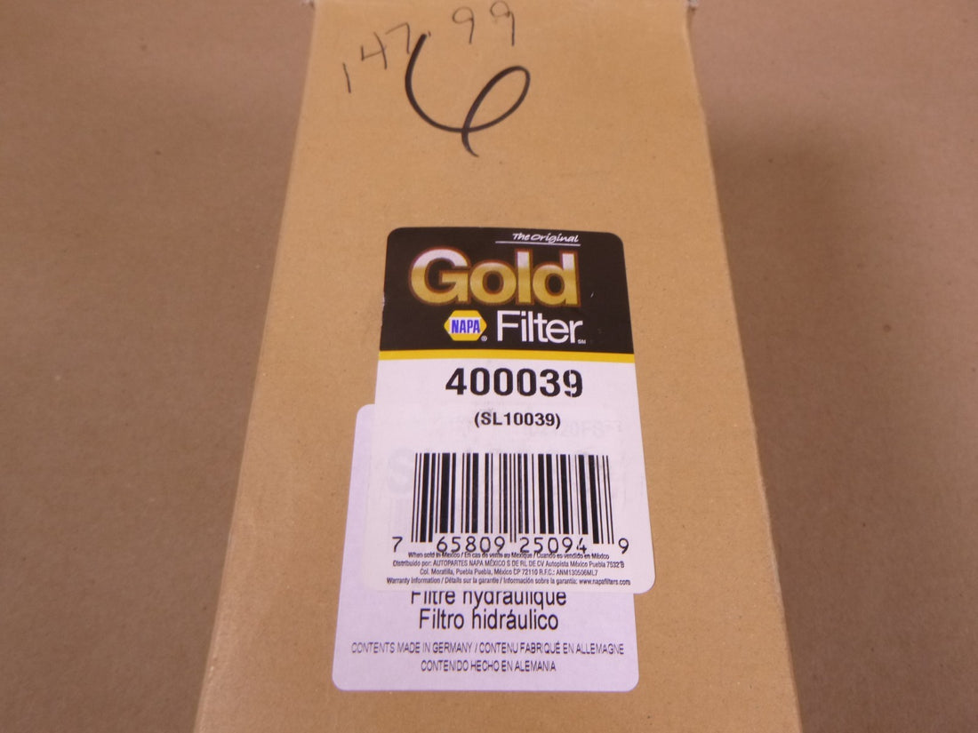 NAPA Gold Hydraulic Filter 400039 , SL10039 , WL10039 , P764367 | Replacement Truck Parts, Trailer Accessories, Automobile Supplies, Car Parts &amp; Accessories