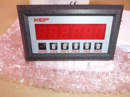 MR2B3 KEP Kessler-Ellis Mini-Batcher 6-Digit LED Flow Batcher 220VAC 6.5VA | Electrical MRO Replacement Parts &amp; Components and Commercial Electrical Supplies Company