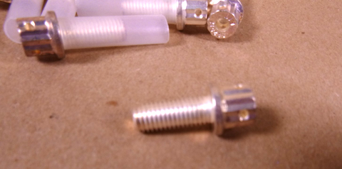 A-286 Drilled 12 Point Head Aircraft Bolt 1/4-28 x 5/8" Silver Plated (17 Pcs) | Industrial Replacement Nuts & Bolts Distributor and Machinery Screws & Fasteners Supply