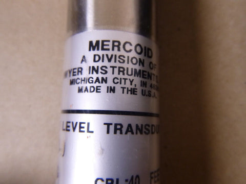 Dwyer Mercoid SBLT2-10-40-ETFE Submersible Level Transmitter 4-20 mA, 0-10 PSI