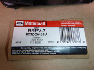 Genuine OEM Ford Motorcraft Power Brake Booster Vacuum Pump BRPV-7, 6C3Z2A451A | Replacement Truck Parts, Trailer Accessories, Automobile Supplies, Car Parts & Accessories