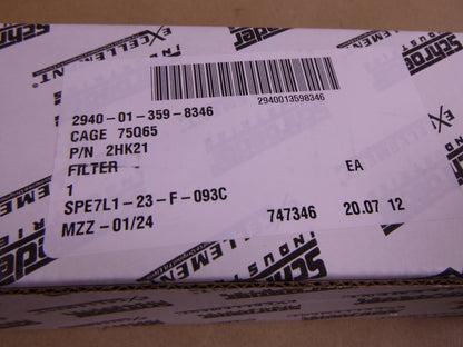 (Lot Of 4) SCHROEDER Fluid Filter Elements, CCZ3/9CZ3 , CCZ3 , 2940-01-359-8346