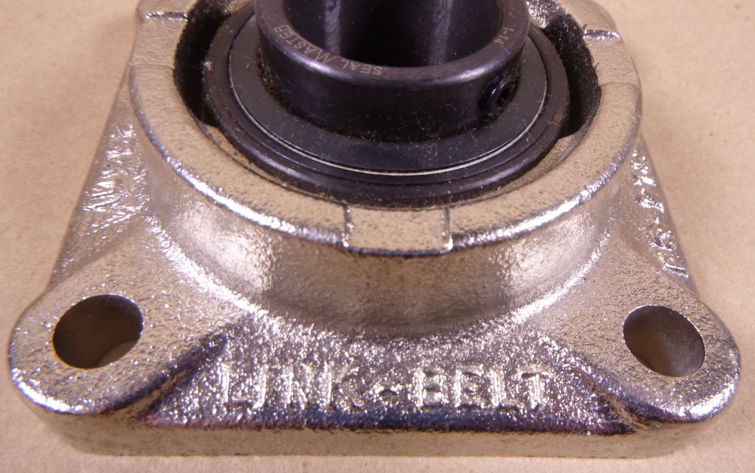 Link-Belt 4 Bolt Flange Mount Bearing 1-1/4" Bore SealMaster USA , 4.3"x4.3" | Industrial MRO Replacement Parts, Manufacturing Machine Parts &amp; Components, Heavy Equipment Parts Supplier