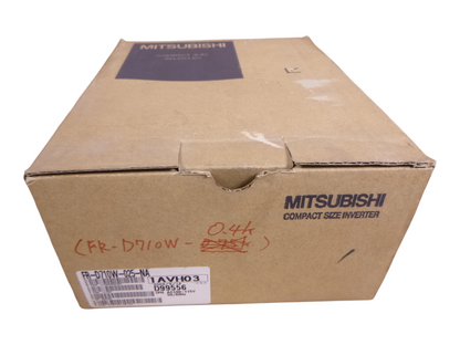 Mitsubishi FR-D710W-025-NA D700 Inverter Drive 1PH 115V Input 3PH 230V 2.5A Out | Electrical MRO Replacement Parts &amp; Components and Commercial Electrical Supplies Company