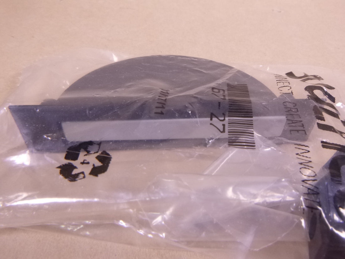 Southco 67-27 Concealed Pull, Medium Size, Plastic Housing, Black, Aluminum Hand
