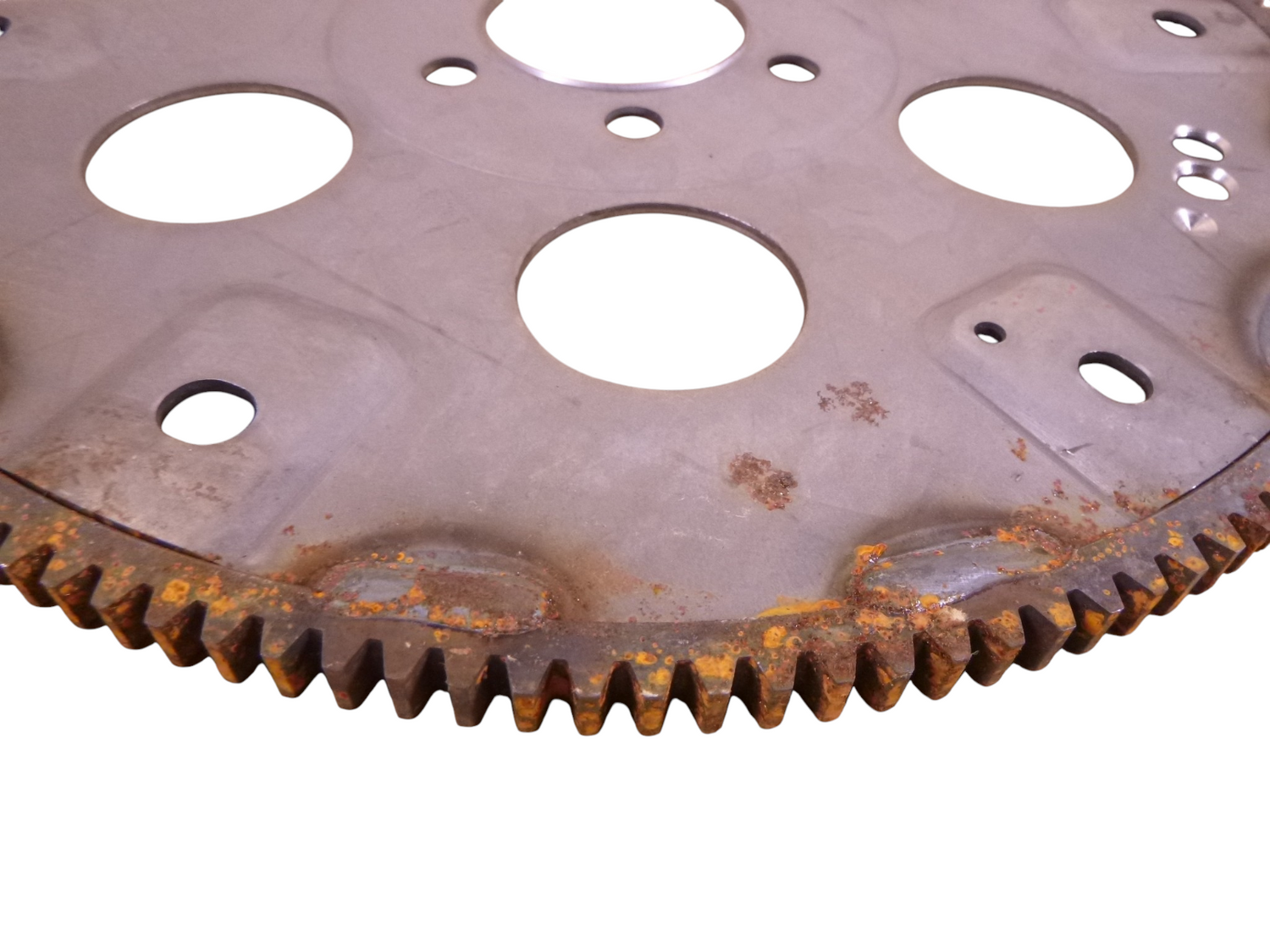 HMMWV M998 6.2 6.5 Engine Flywheel Flex Plate 5740037 14077157 2815-01-148-3771 *SURFACE RUST* | Genuine HMMWV Replacement Parts and Military Surplus Humvee Parts &amp; Accessories