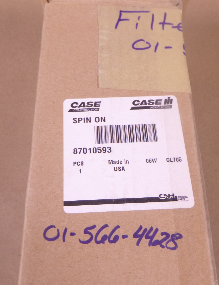 OEM CASE Hydraulic Filter 87010593 - Fits 400 Series Skid Loaders | Replacement Truck Parts, Trailer Accessories, Automobile Supplies, Car Parts &amp; Accessories