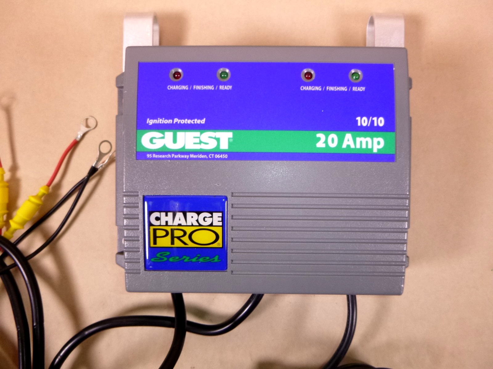 2620A Guest 20A 2-Bank Waterproof On-Board Battery Charger 12/24 Volt *FUSES REQUIRED* | Replacement Truck Parts, Trailer Accessories, Automobile Supplies, Car Parts &amp; Accessories