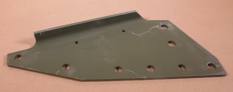 M35A2 M44A2 Upper Lower Left Bumper Mount Plate 7521595 , 2510-00-036-0299 | Genuine M35 Military Truck Parts and M939 Cargo Truck Surplus Parts