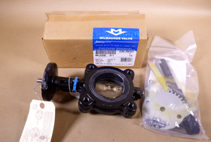 Milwaukee Ultra Pure ML233E D L 3" Butterfly Valve Ductile Iron Body ML233EDL