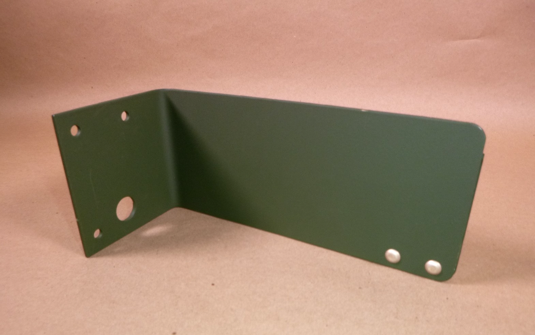USGI M998 Radio Mounting Base Side Angle Bracket 12340151, 5340-01-209-7386 | Genuine HMMWV Replacement Parts and Military Surplus Humvee Parts &amp; Accessories