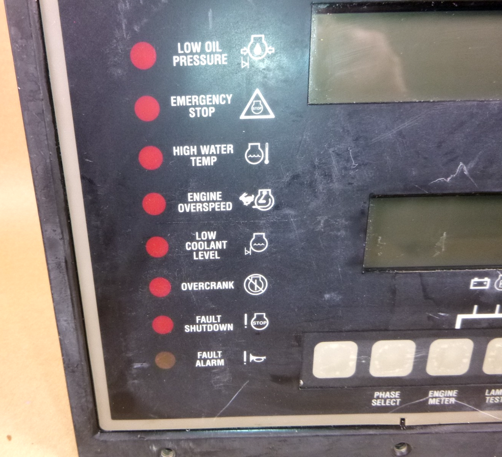 Caterpillar Control Panel 133-6350, 1336350 (Untested, For Parts Not Working) | Industrial Tractor Parts Supplier and Surplus Tractor Parts & Accessories