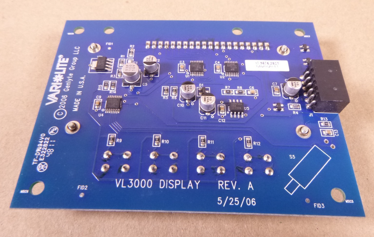 *UNTESTED* S24.9678.3825 Vari-Lite ASM Display PCB For VL3000 | Electrical MRO Replacement Parts &amp; Components and Commercial Electrical Supplies Company