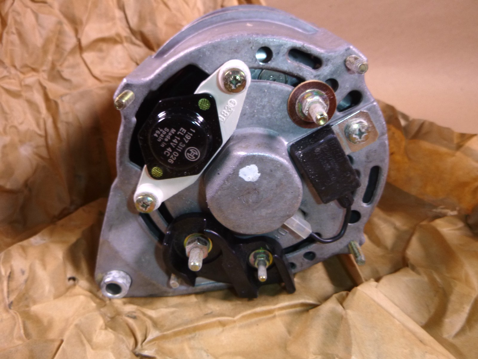 100-8223 Genuine Caterpillar Alternator Generator 12 Volt 55 Amp 3054B 3054 3056 | Industrial Tractor Parts Supplier and Surplus Tractor Parts &amp; Accessories