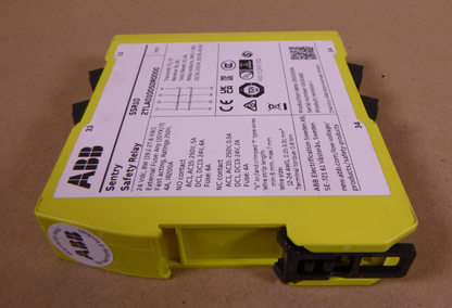 2TLA010050R000 ABB Safety Relay Sentry SSR10 24VDC 8W IP20 5A 6A | Electrical MRO Replacement Parts &amp; Components and Commercial Electrical Supplies Company