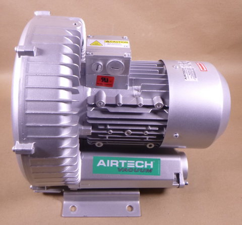Airtech 3BA1500-7AT36 Vacuum/Pressure Regenerative Blower 150CFM, 4.02HP, 3Phase | Industrial Electric Motors, Pumps & Parts