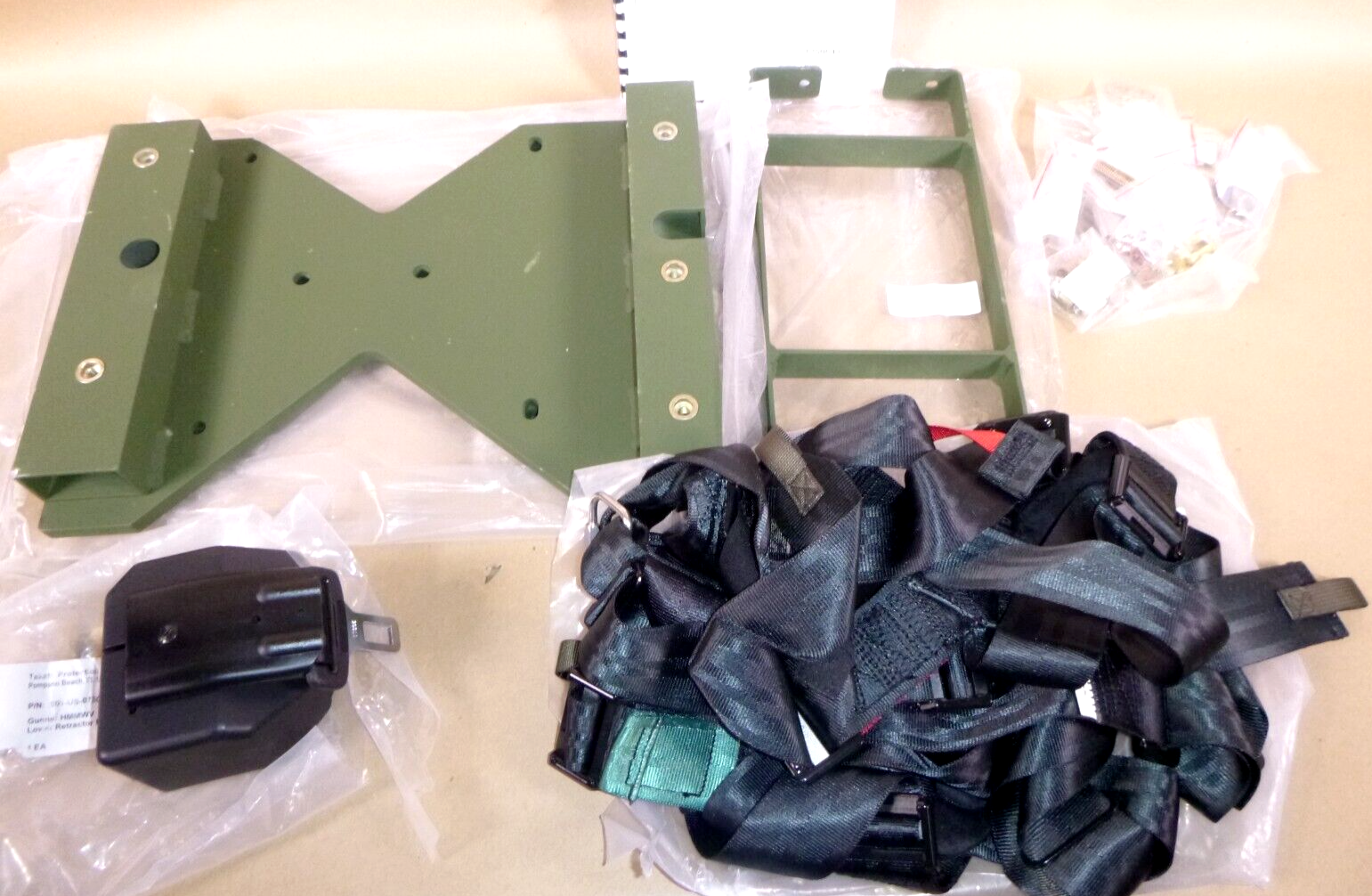 USGI M998 M1151 Humvee Gunners Restraint Kit 57K4901, 2540-01-559-1734 | Genuine HMMWV Replacement Parts and Military Surplus Humvee Parts &amp; Accessories