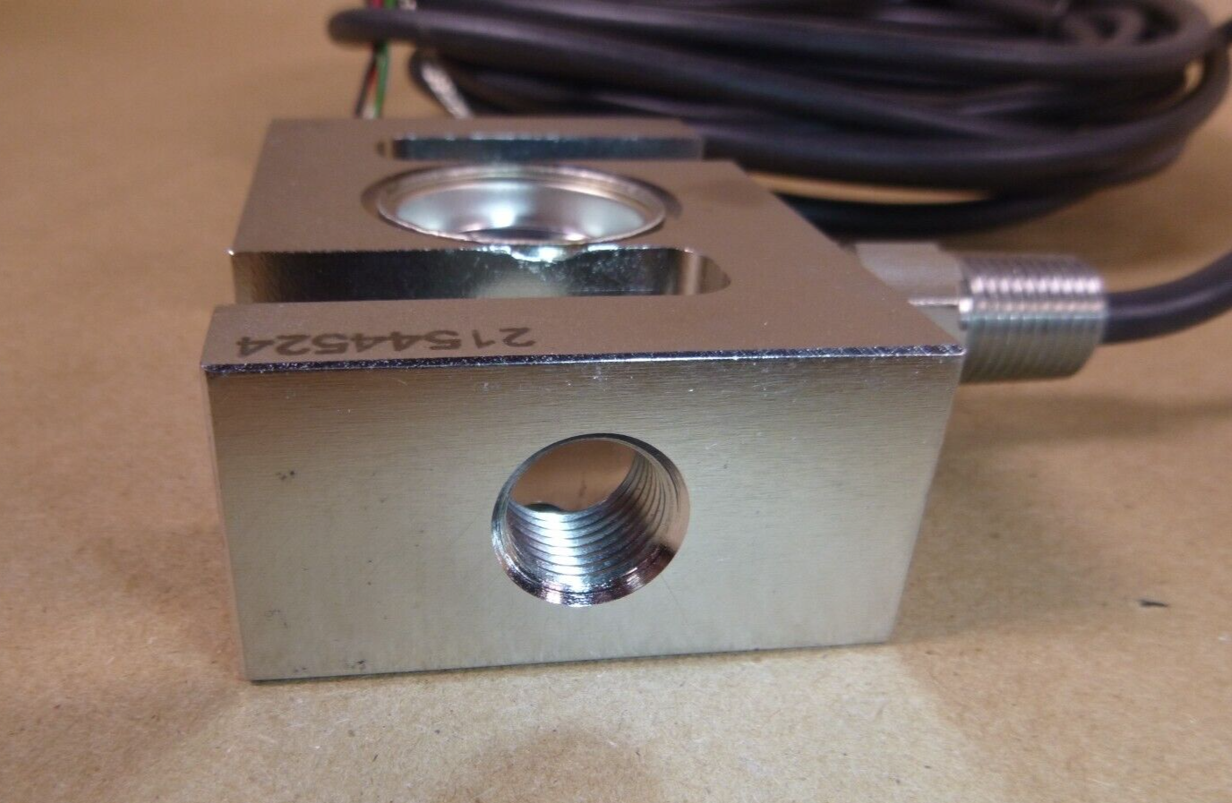New Sentran ZB Load Cell ZB4-1K-000, 1000 Lbs. Load Cell, Serial 