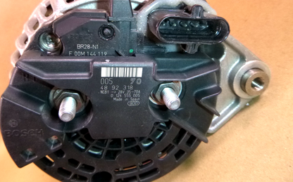 Genuine OEM Bosch Alternator 24 Volt 70 Amp 0-124-555-005, 4892318 CNH | Industrial Tractor Parts Supplier and Surplus Tractor Parts &amp; Accessories