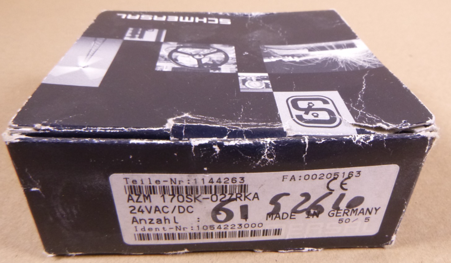 AZM 170SK-02ZRKA Schmersal Safety Switch 1144263, 24VAC/DC, 1054223000 | Electrical MRO Replacement Parts &amp; Components and Commercial Electrical Supplies Company