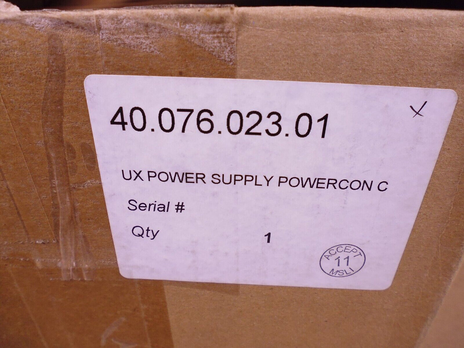 Meyer Sound 40.076.023.01 UX Amplifier Power Supply For USW UPA Acheron M2D | Electrical MRO Replacement Parts &amp; Components and Commercial Electrical Supplies Company