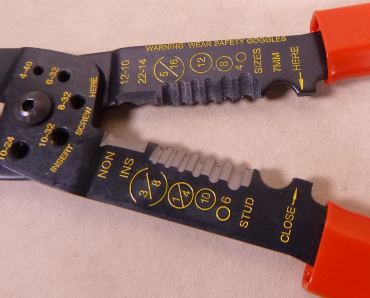 Blue-Point PWC-14 Wire Stripper Cutter Crimper Bolt Cutter PWC14 USA , 8.5"