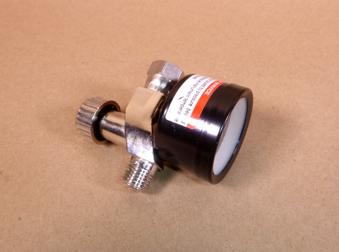 DEVILBISS Spray Gun Air Adjusting Valve HAV-500 With Gauge HAV-501 | Industrial MRO Tools and Replacement Industrial Equipment Components