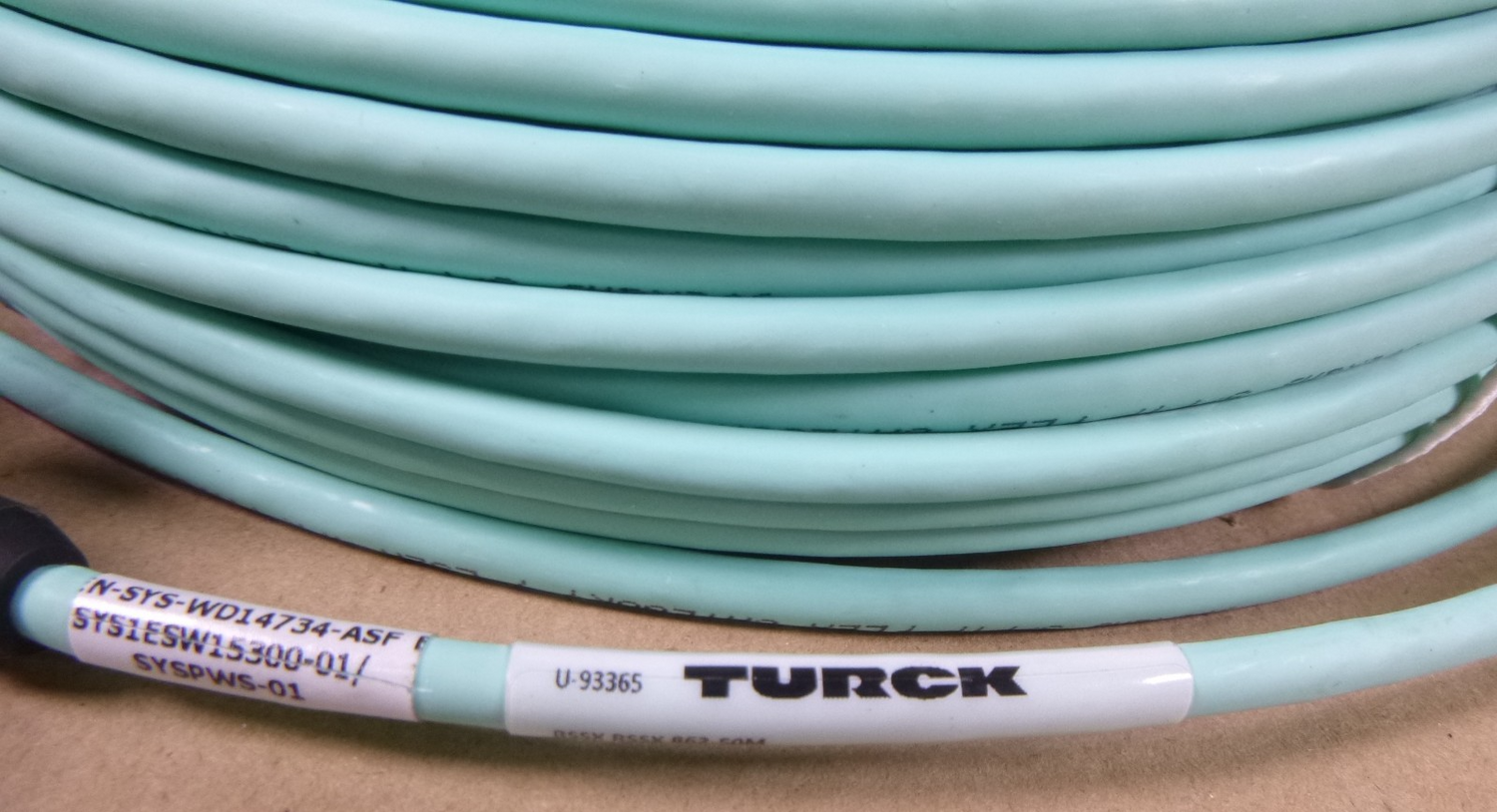 TURCK RSSX RSSX 862-50M Ethernet Cable Double End 8-Pin 50M , U-93365 | Electrical MRO Replacement Parts &amp; Components and Commercial Electrical Supplies Company