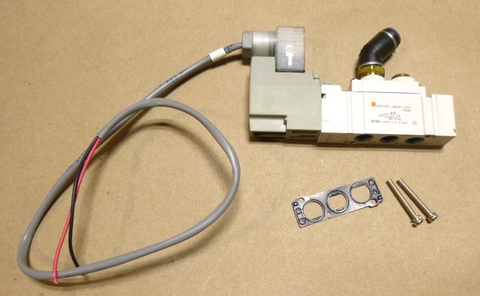 SMC SY5120-9DZE-01T-X442, 4/5 PORT SOLENOID VALVE (UNUSED TAKE-OFFS) | Industrial MRO Replacement Parts, Manufacturing Machine Parts & Components, Heavy Equipment Parts Supplier