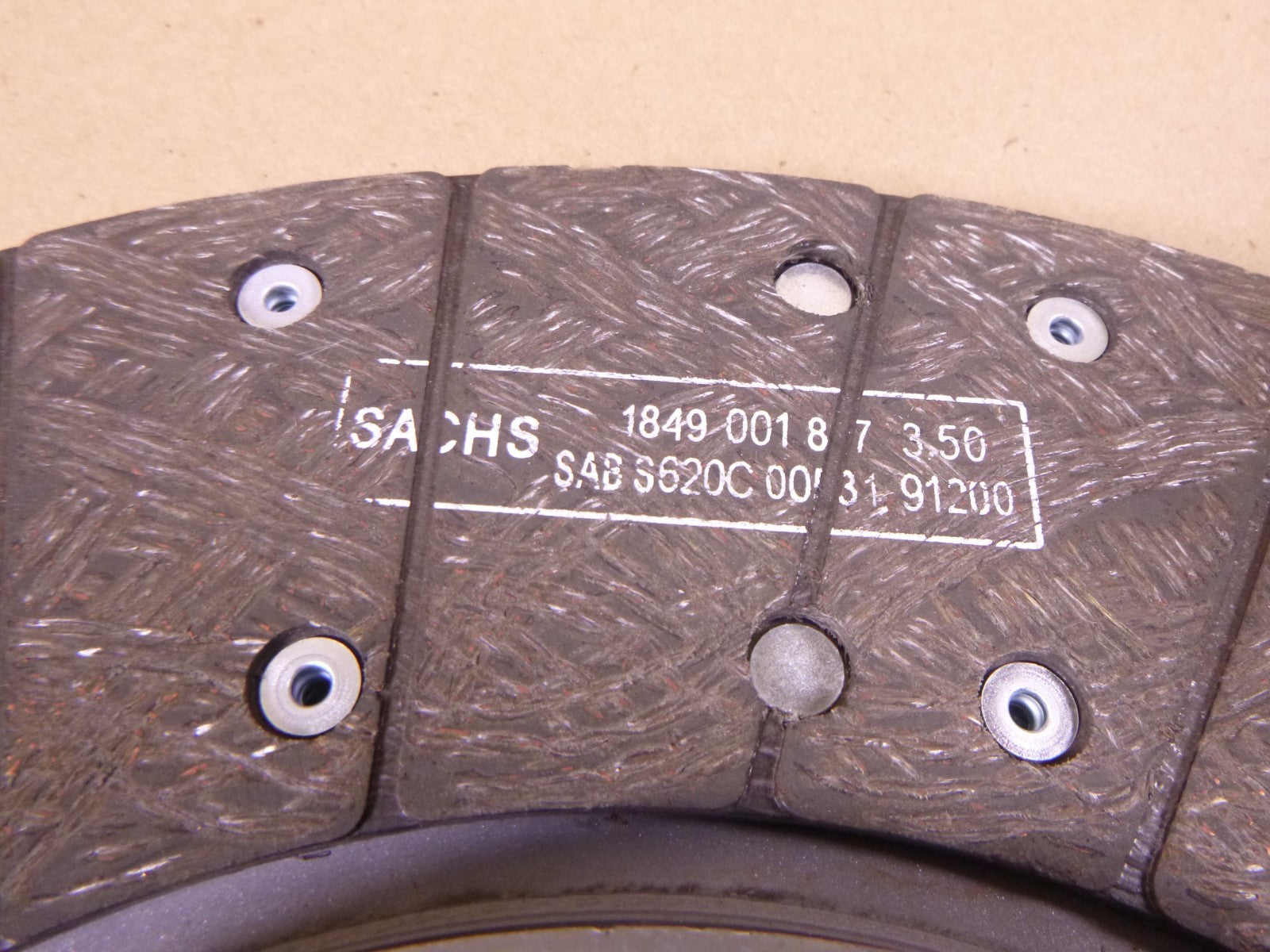 OEM Mercedes Benz A021250250380 Clutch Plate Fits Sachs 421878001840 | Replacement Truck Parts, Trailer Accessories, Automobile Supplies, Car Parts &amp; Accessories