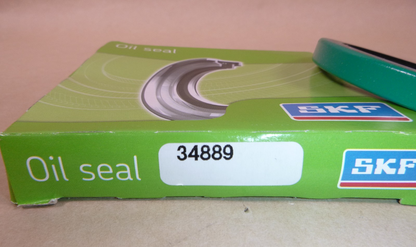 34889 CR SKF Double Lip Oil Seal 3.500" Shaft Dia., 4.501" OD, 0.438" Wide USA