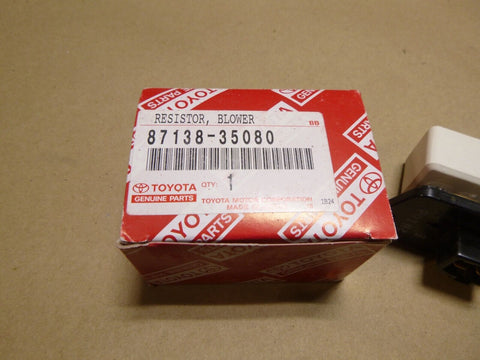 New Genuine Toyota HILUX/4RUNNER TRUCK Blower Resistor 87138-35080