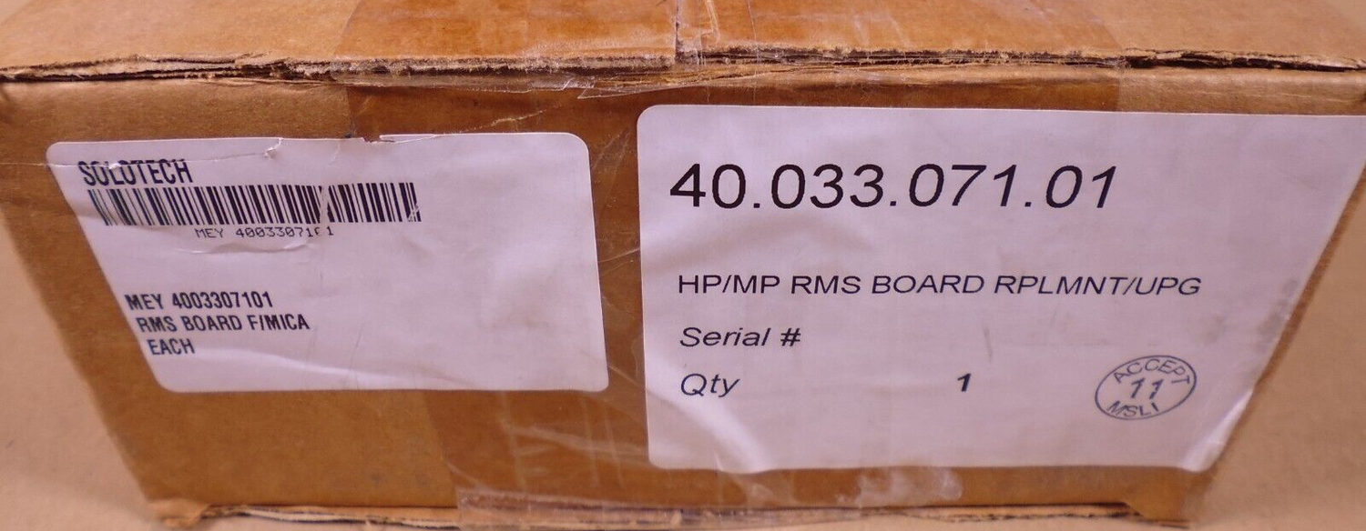 Meyer Sound 40.033.071.01 HP/MP RMS Communication Board For HP MP MPW Amplifiers | Electrical MRO Replacement Parts &amp; Components and Commercial Electrical Supplies Company