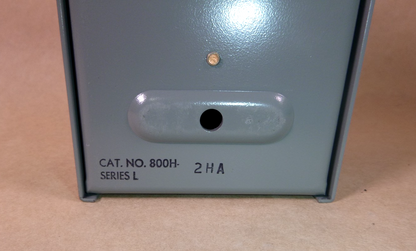 Allen-Bradley 800H-2HA Bulletin 800H Assembled Pushbutton Station 600 Volt