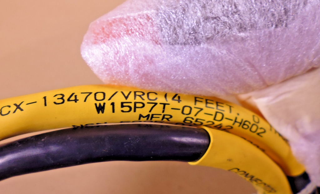 A3206018-4 Cable VIS MRAP M1240 4FT. CX-13470/VRC , 5995-01-392-6202 | Genuine FMTV Replacement Parts, LMTV Parts For Sale and Military Surplus Medium Tactical Vehicle Parts & Components