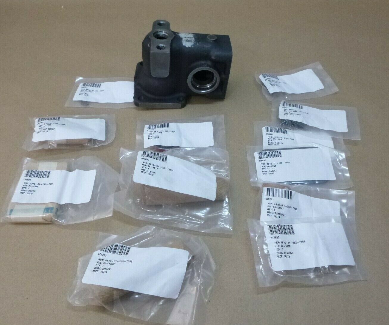 CAT CATERPILLAR 1U1818 CONTROL VALVE BODY LEVER HOUSING KIT 173B , 183B , D7G | Industrial Tractor Parts Supplier and Surplus Tractor Parts &amp; Accessories