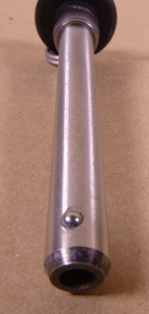 1/2" x 3-1/2" Grip 17-4 Stanless Steel Ball Lock Quick Release Pin MS17984C835 | Industrial Replacement Nuts &amp; Bolts Distributor and Machinery Screws &amp; Fasteners Supply