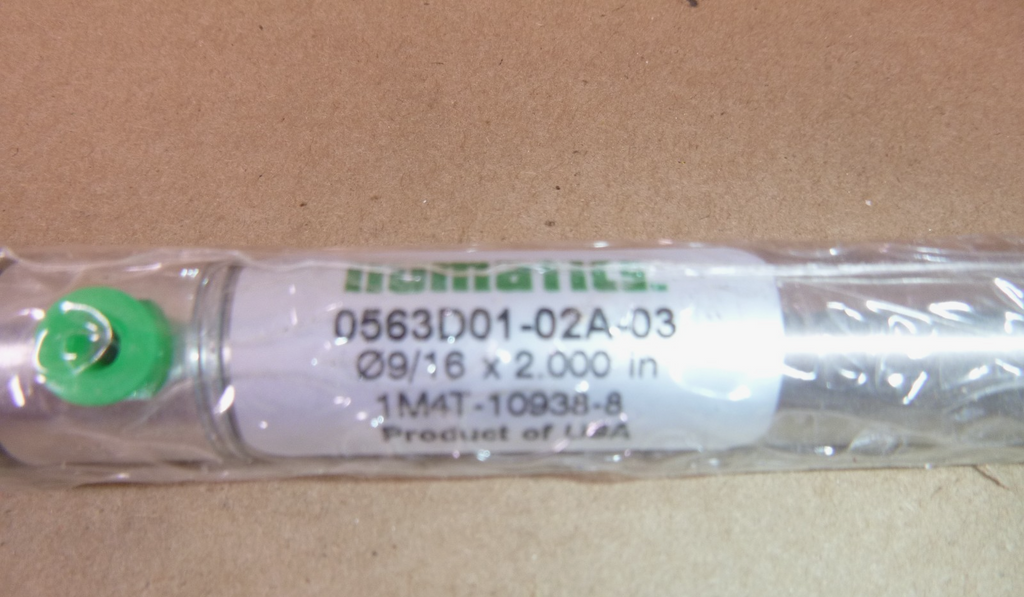 0563D01-02A-03 NUMATICS ROUND LINE CYLINDER M SERIES 9/16" BORE 2" STROKE | Industrial MRO Replacement Parts, Manufacturing Machine Parts & Components, Heavy Equipment Parts Supplier