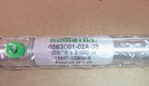 0563D01-02A-03 NUMATICS ROUND LINE CYLINDER M SERIES 9/16" BORE 2" STROKE | Industrial MRO Replacement Parts, Manufacturing Machine Parts & Components, Heavy Equipment Parts Supplier