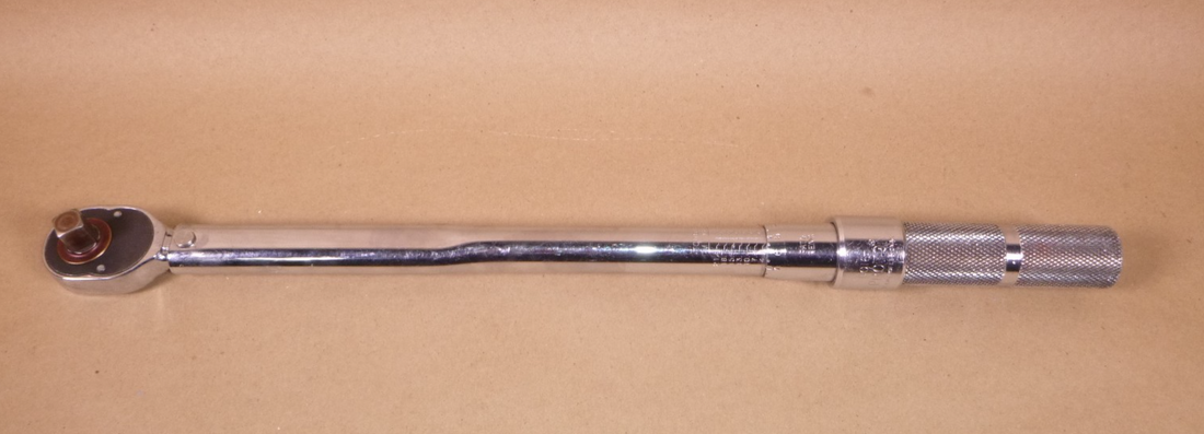 USED 1/2" Drive 30-150 Ft Lbs Click Type Adjustable Torque Wrench Proto 6016 | Industrial MRO Tools and Replacement Industrial Equipment Components