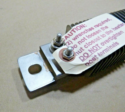 Omega Finned Stainless Steel Strip Heater Element 1200 Watt 120 Volt 24" Long | Industrial MRO Replacement Parts, Manufacturing Machine Parts &amp; Components, Heavy Equipment Parts Supplier